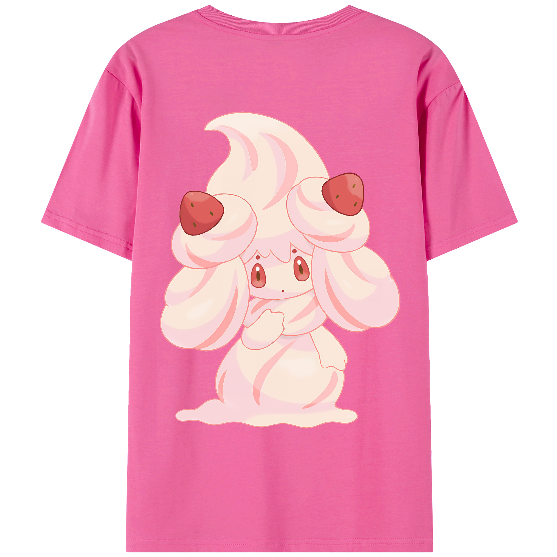 （画像用） ポケットモンスター Pokémon レディース半袖Tシャツ(バックプリント)